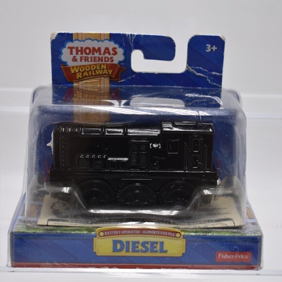 Thomas & Friends Wooden Railway Train Tank Engine Battery Operated Diesel NEW - Picture 1 of 10